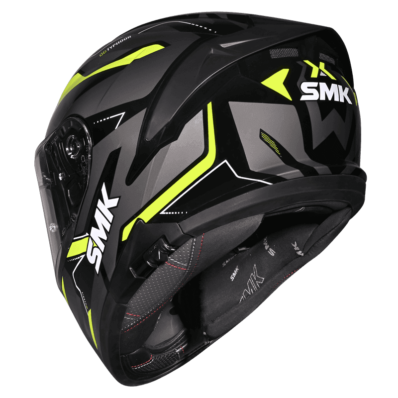    SMK TYPHOON AZONIX GUL, SERTIFISERING: ECE 22.06