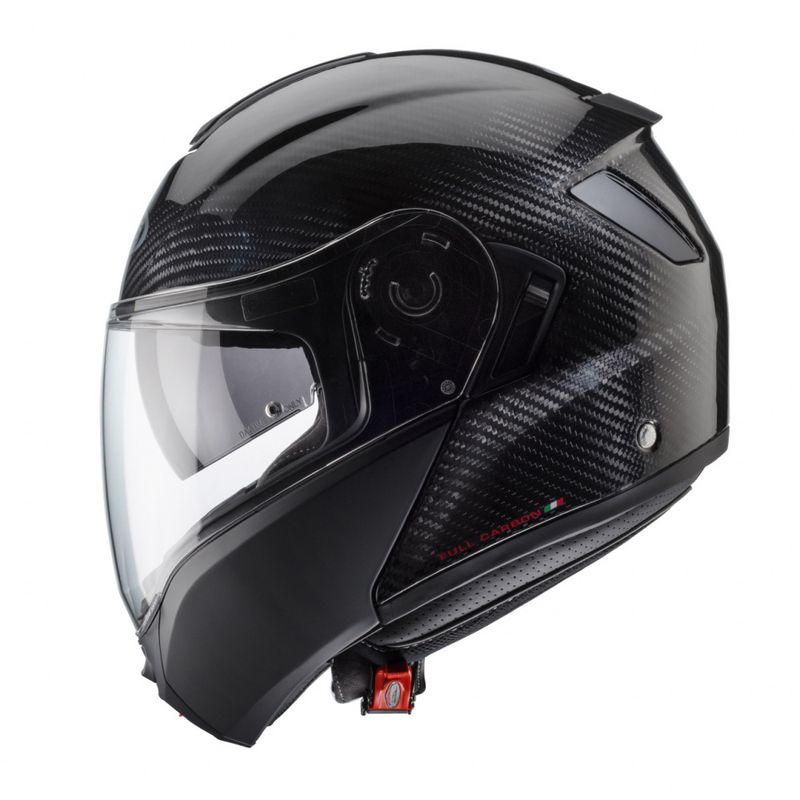   CABERG LEVO CARBON MC  ÅPNINGSHJELM MED SOLVISIR,PINLOCK