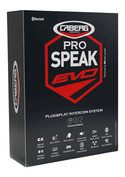 CABERG PRO SPEAK EVO INTERCOM/BLUETOOTH 5.0