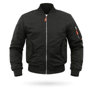 Hovedbilde WD Bomber jakke Sort